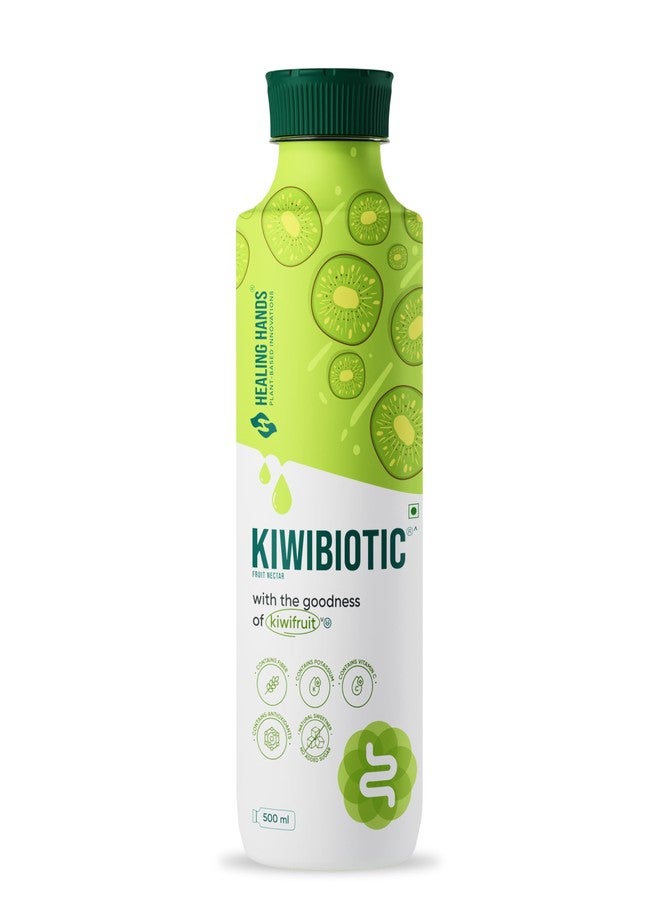 Healing Hands KiwiBiotic Prebiotic Juice for Healthy Gut and Immunity - 500 ml with Kiwifruit Nutrients, Insoluble & Soluble Prebiotic Fibers, Supports Digestion & Gut Health - Image 1