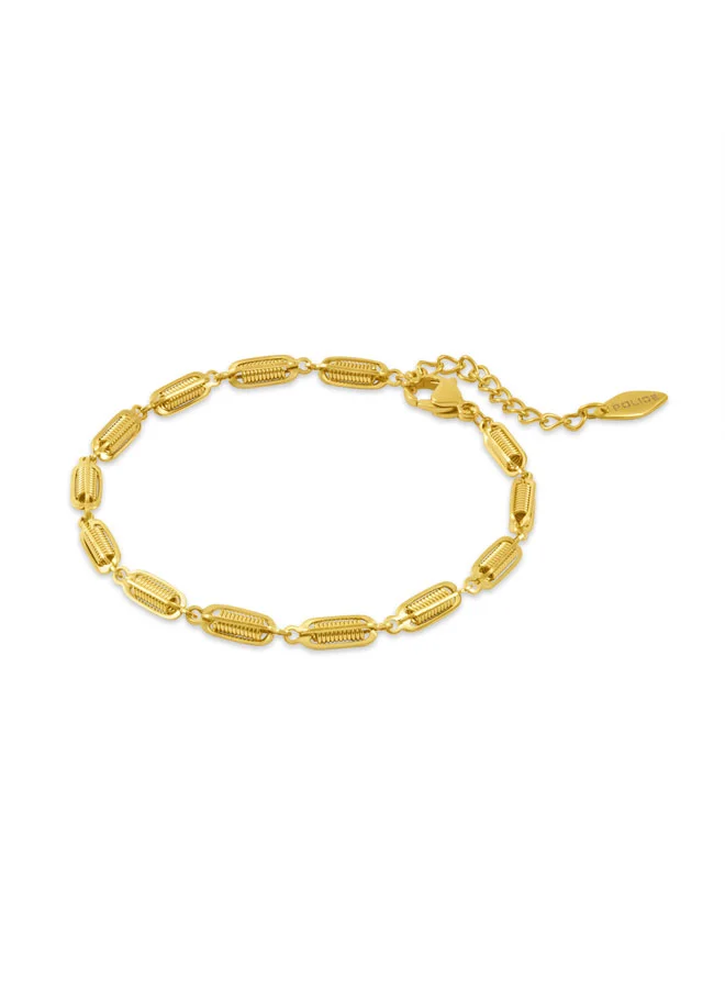 بوليس Cora Gold Custom Links Bracelet for Women