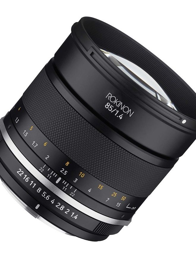 Rokinon عدسة تليفوتوغرافي مقاس 85 مم F1.4 محكمة الإغلاق للطقس لسلسلة II لكاميرات كانون EF، رقم الموديل: SE85-C - Image 2