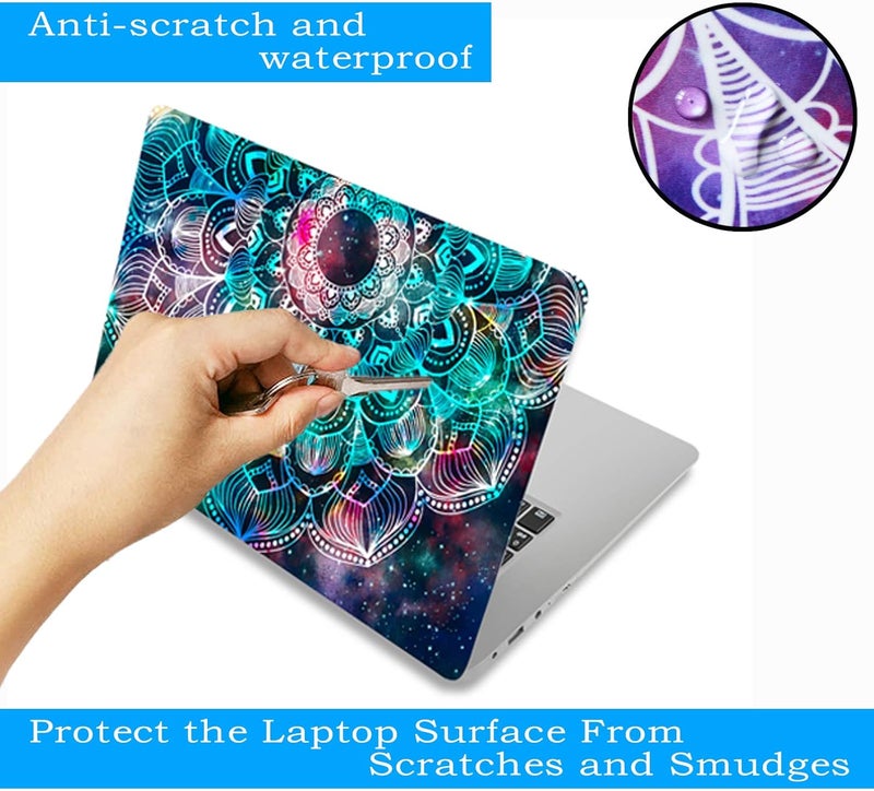 ARS Decorative Laptop Skin Sticker with Mandala Design - Image 2