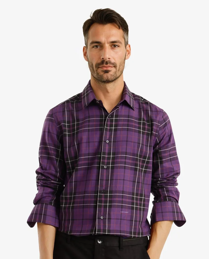 Rare Rabbit Men's Cotton Check Shirt