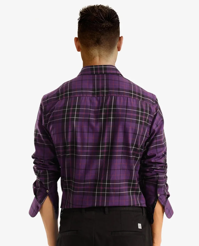 Rare Rabbit Men's Cotton Check Shirt