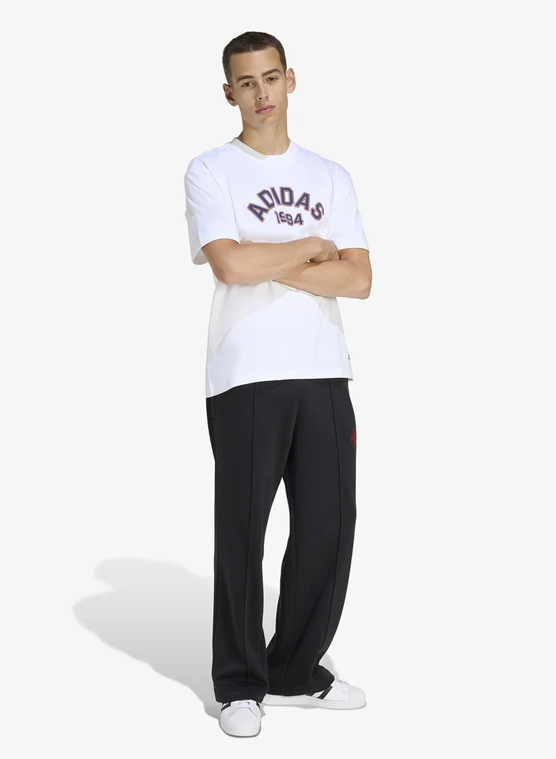 Adidas Originals WHITE Graphic T-Shirt for Men | Best Price UAE