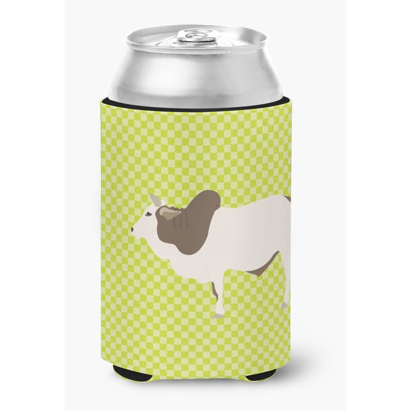 Caroline's Treasures ""Caroline's Treasures Malvi Cow Green Decorative Can Hugger  Multicolor"" 