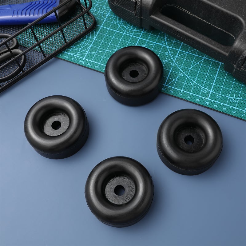 Stabilizer Bumpers Pads, Vibration Reduction for Trailers and RVs, Durable Rubber Design - Image 3