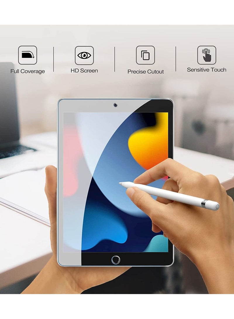 Procases iPad 10.2 Case 2021 9th Gen/ 2020 8th Gen/ 2019 7th Gen Case with Tempered Glass Screen Protector, Slim Stand Hard Shell Protective Smart Cover for 10.2" iPad 9th/8th/7th Generation -Wine - Image 5