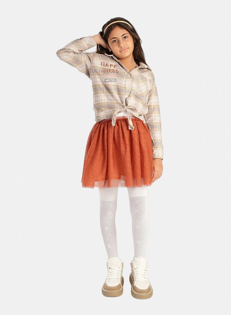 Carina Girly Cotton Stars Pantyhose - Image 4
