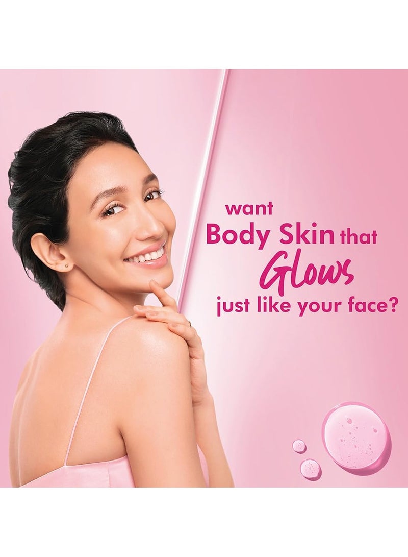 PONDS Moisturizing Body Lotion, 600Ml, For Silky Soft, Smooth, Radiant Skin, With Niacinamide, 3X Moisturization, Lightweight, Non-Sticky, Quick Absorbing - Image 3