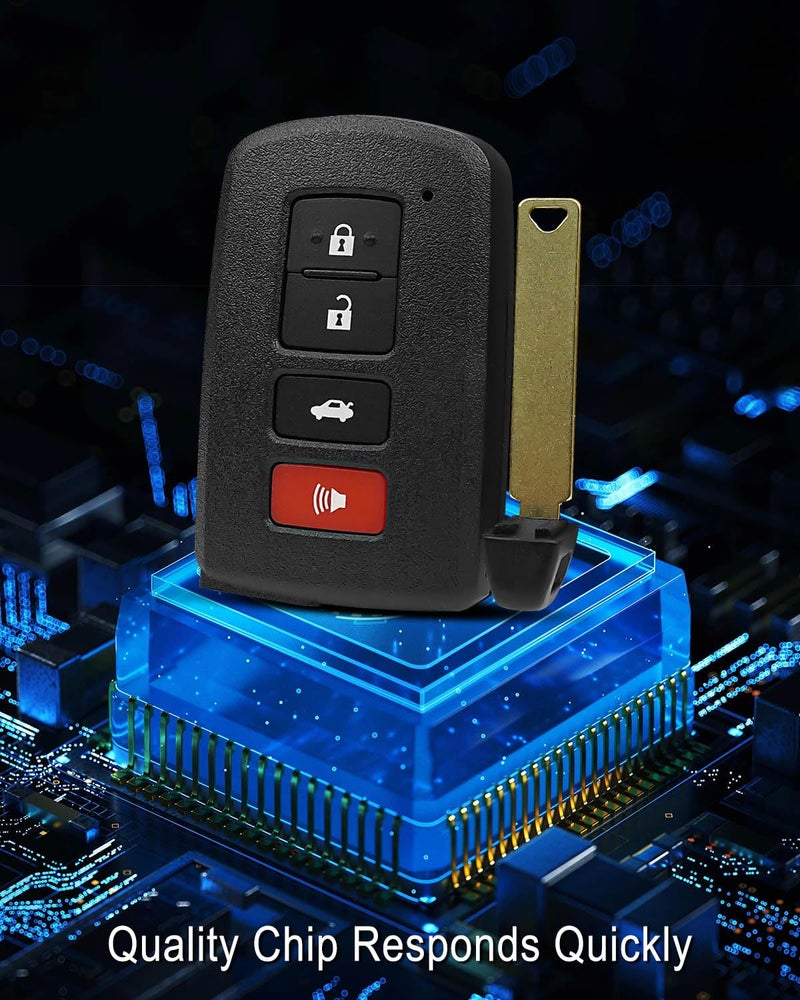 ULZOZN Key Fob Remote Fit for Toyota Camry 2012-2017 Avalon 2013-2018 Corolla 2014-2020 Keyless Entry Remote Control Replace 89904-06140 281451-0020 - Image 5