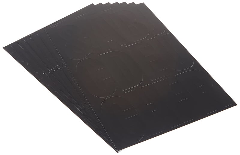 Headline Sign 32411 Stick-On Vinyl Letters  Black  4-Inch  Made in USA - Image 4