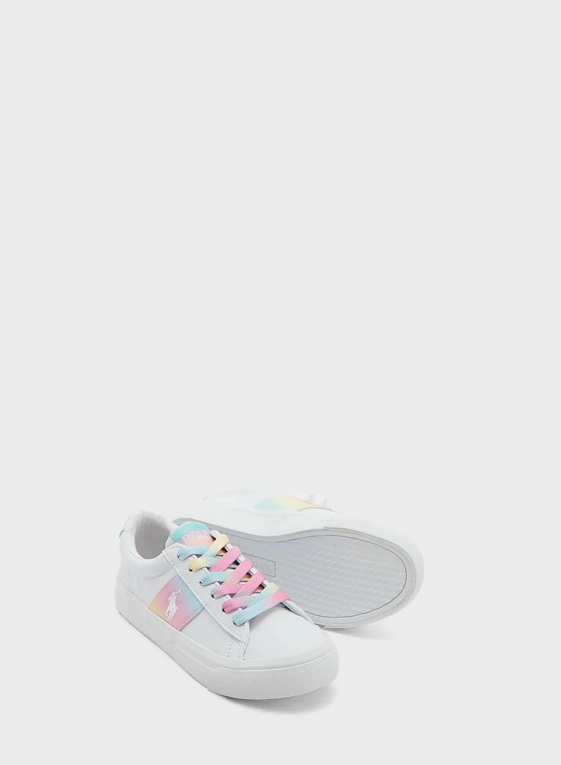 POLO RALPH LAUREN Kids Sayer Lace Up Sneakers