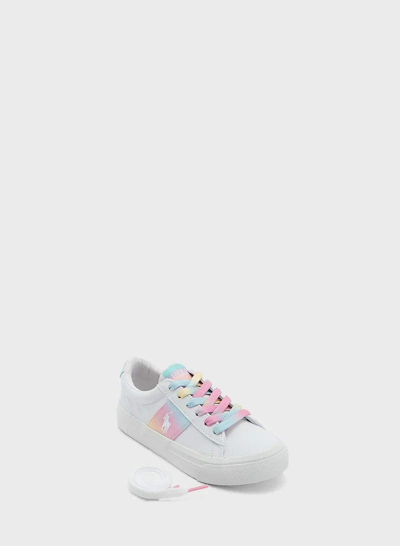 POLO RALPH LAUREN Kids Sayer Lace Up Sneakers