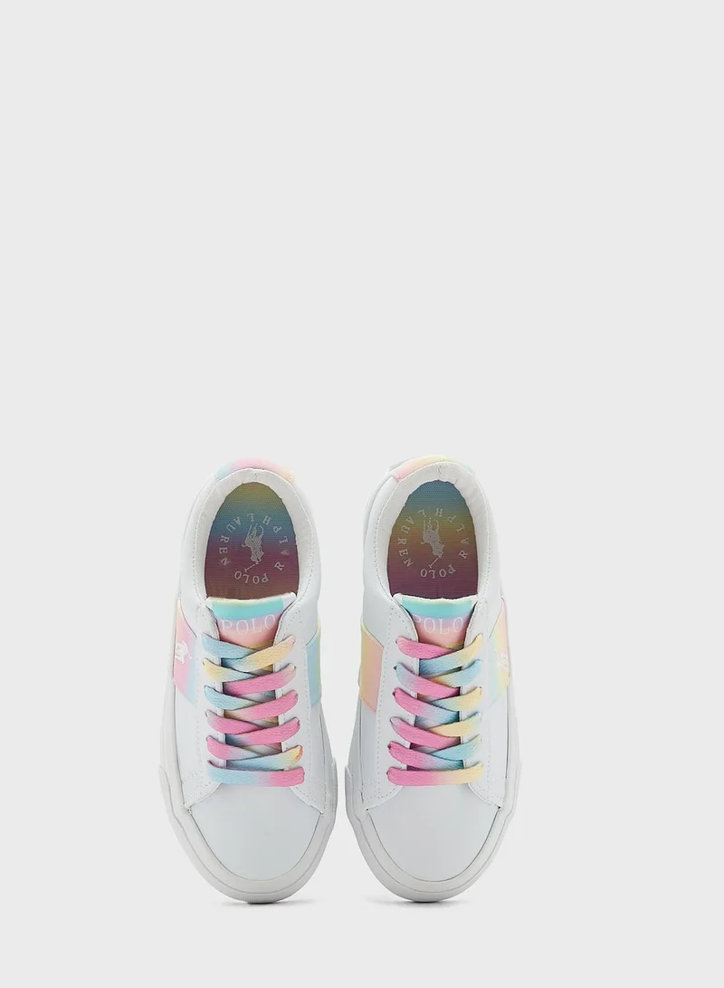 POLO RALPH LAUREN Kids Sayer Lace Up Sneakers