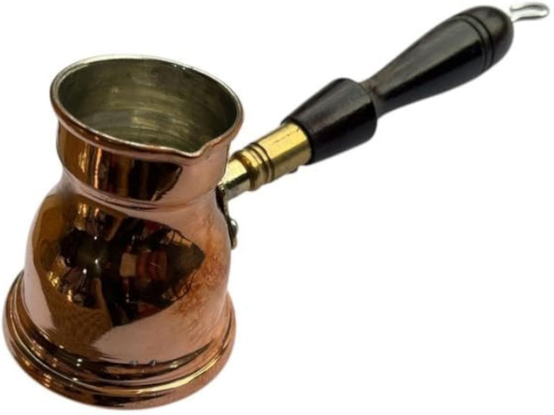 Coffee Pot 100% Copper Red Sophane - 3 Cup - Premium Quality for Perfect Coffee - 250ml