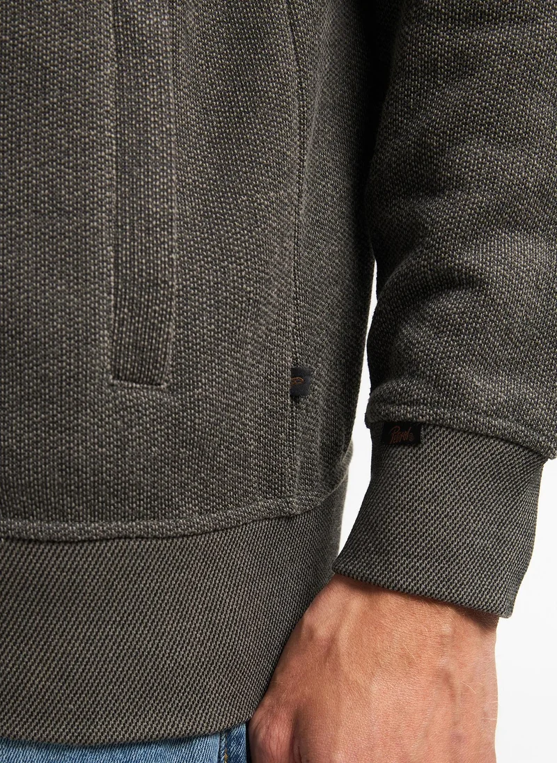 Petrol Industries  Men Sweater Collar Zip for Men | Best Price UAE