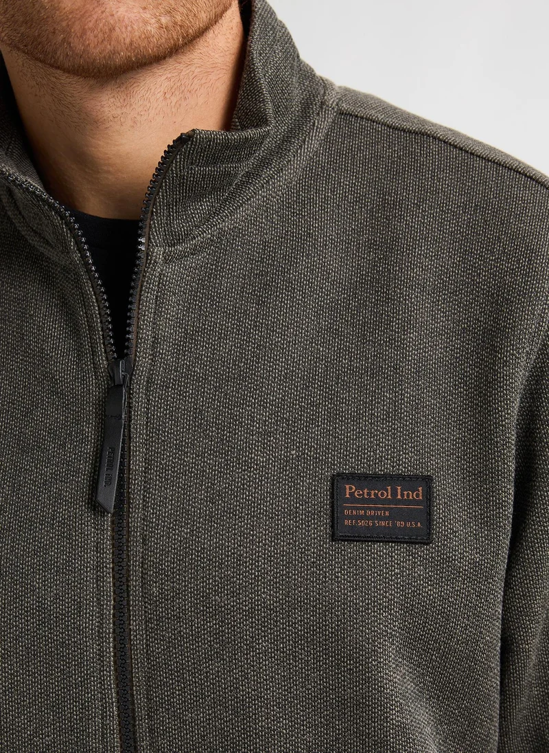 Petrol Industries  Men Sweater Collar Zip for Men | Best Price UAE
