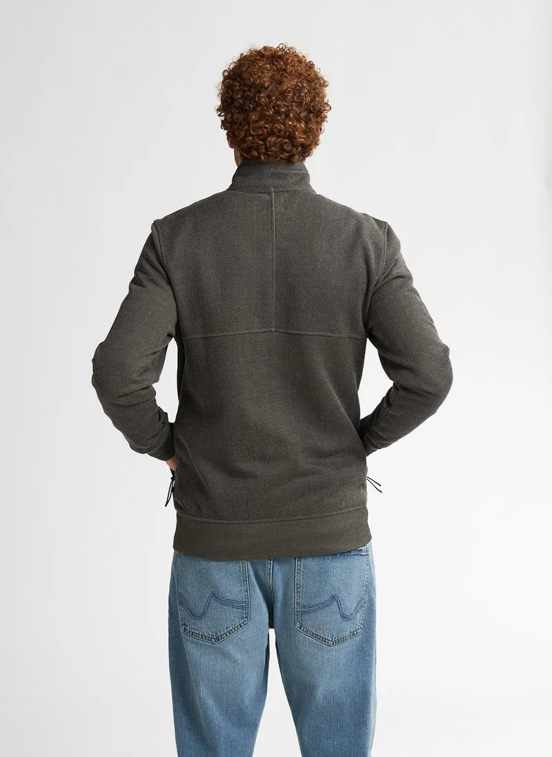 بترول اندستريز كنزة رجالية بياقة بسحاب