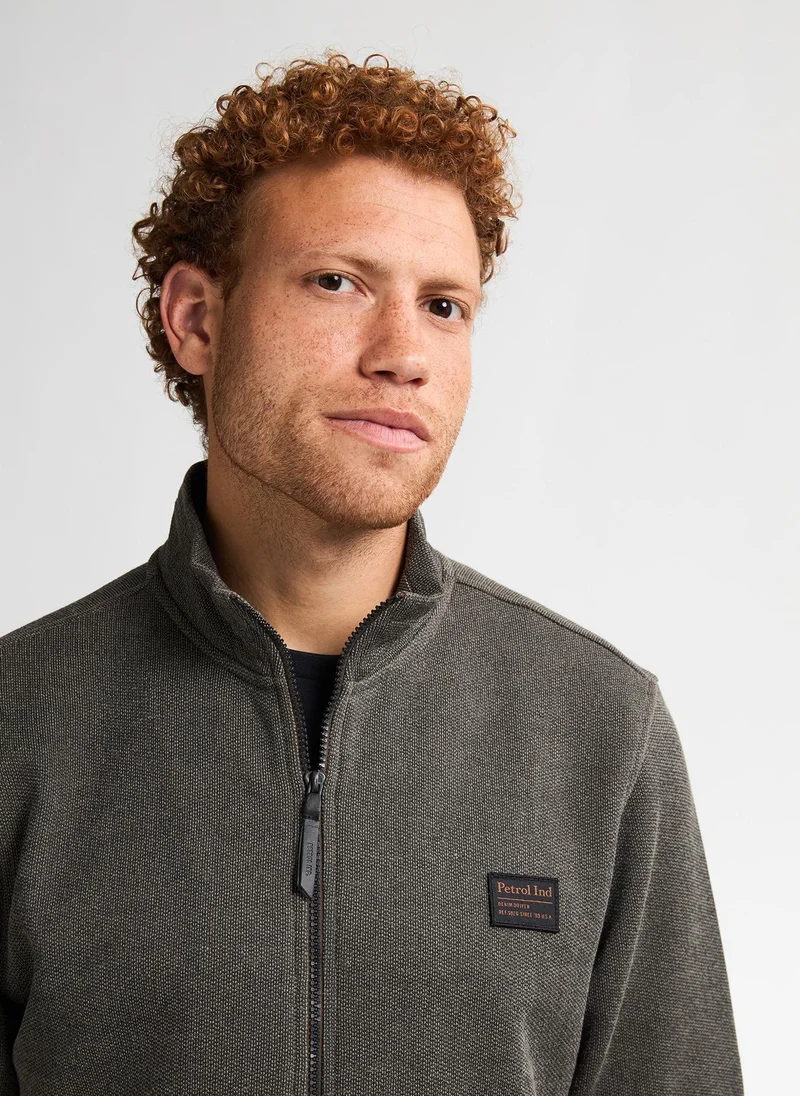 Petrol Industries  Men Sweater Collar Zip for Men | Best Price UAE