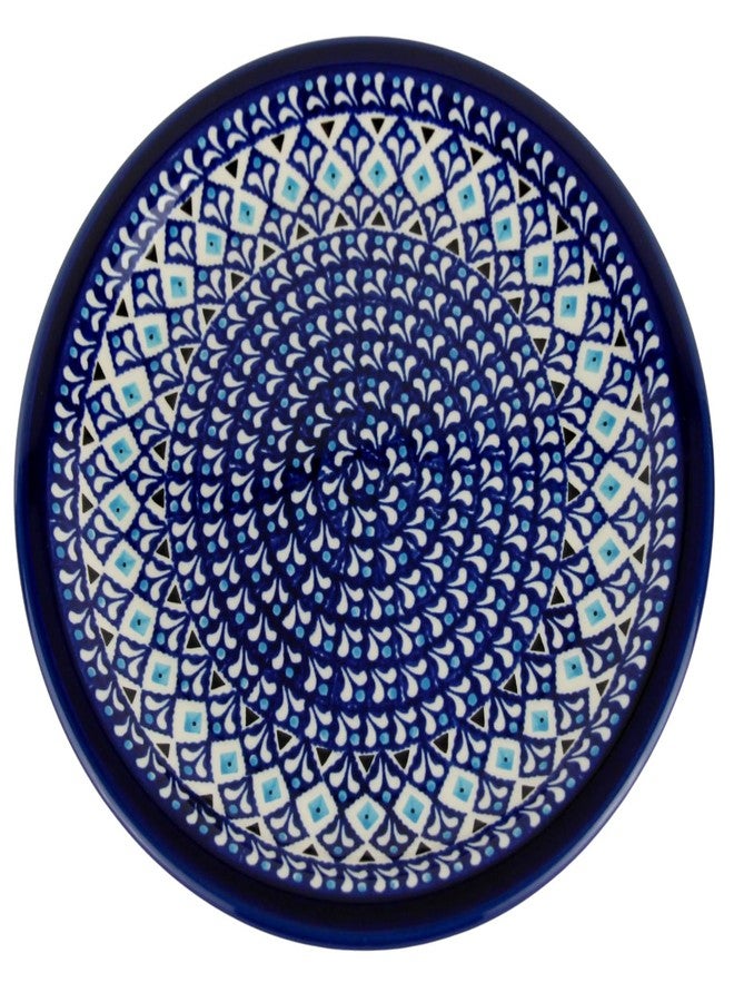 Polish Pottery Market طبق سوق الفخار البولندي ZC GU1014 GU1014-217A - Image 1
