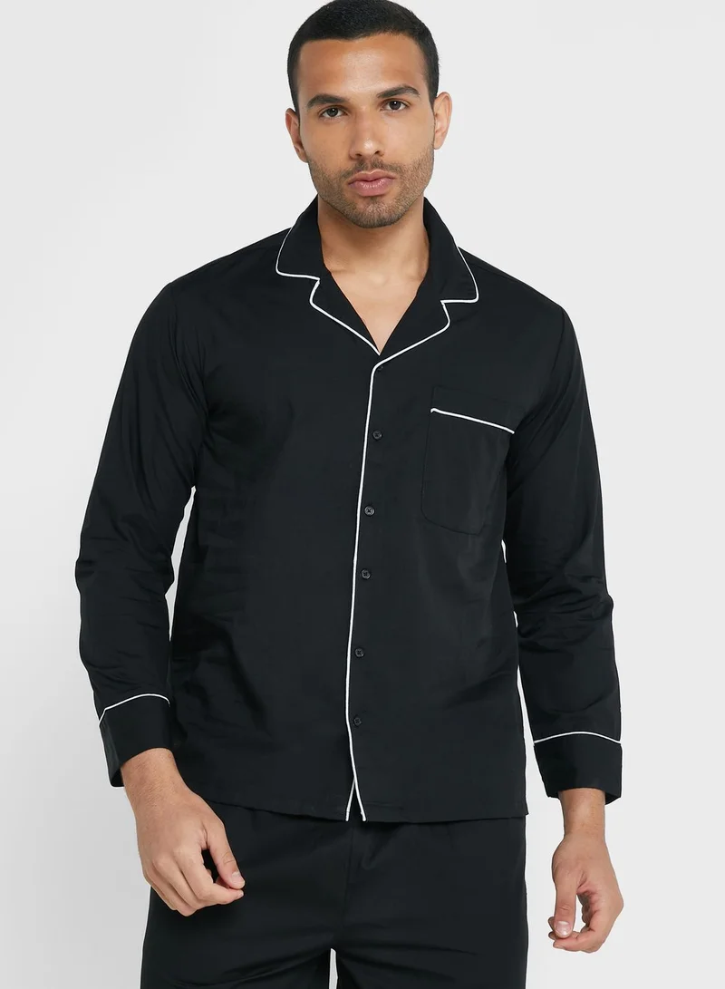 Robert Wood Short Sleeve Pyjama Set