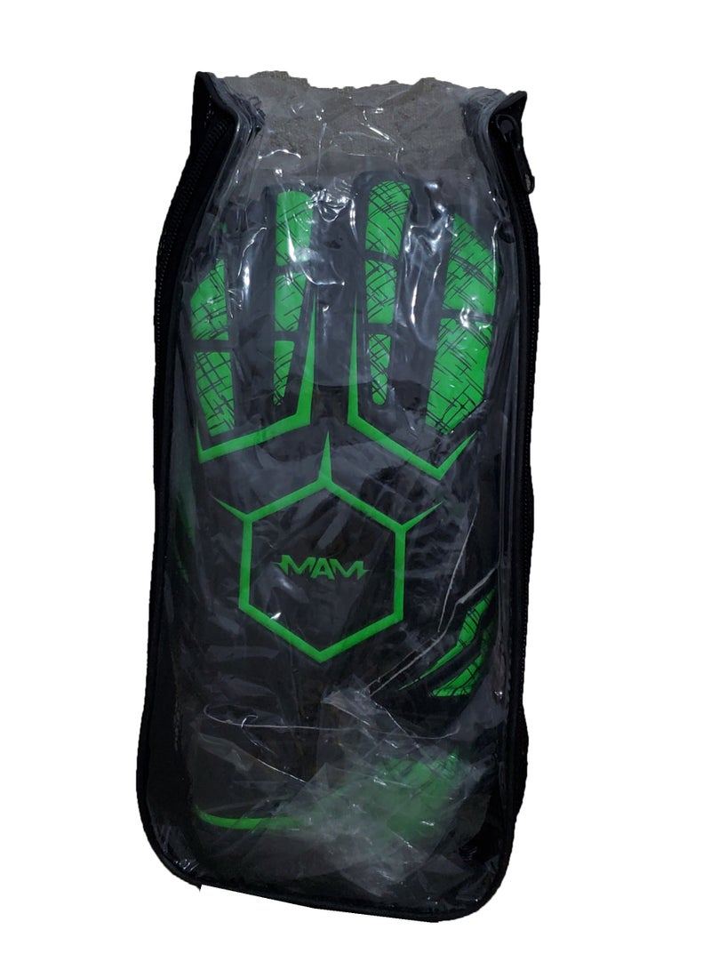 مام قفازات حارس المرمى الرجالية مع شرائط متينة قابلة للإزالة ومسكة اليد - Image 3