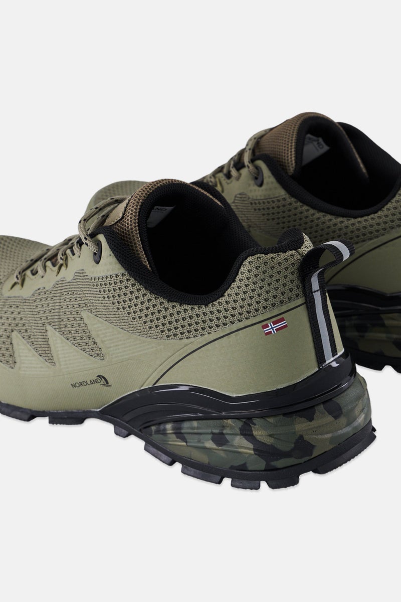 RBX Men Lace Up Hiking Shoes, Olive - Image 2