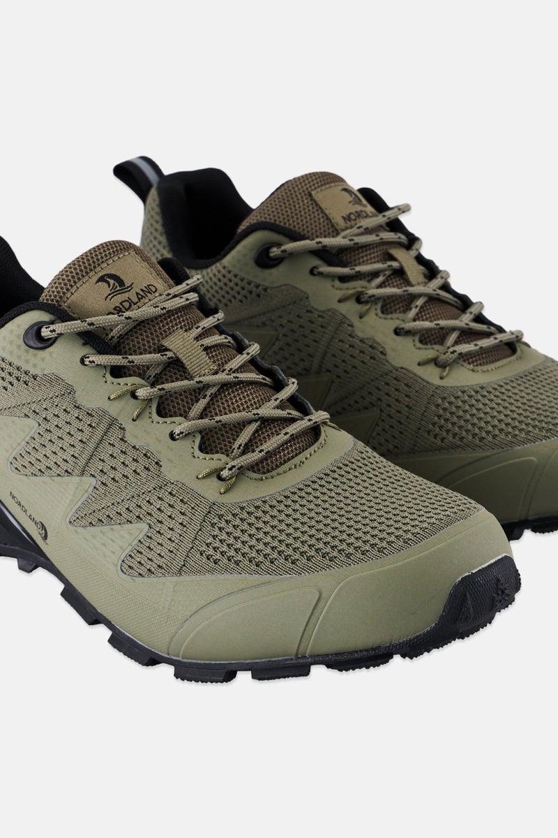 RBX Men Lace Up Hiking Shoes, Olive - Image 3