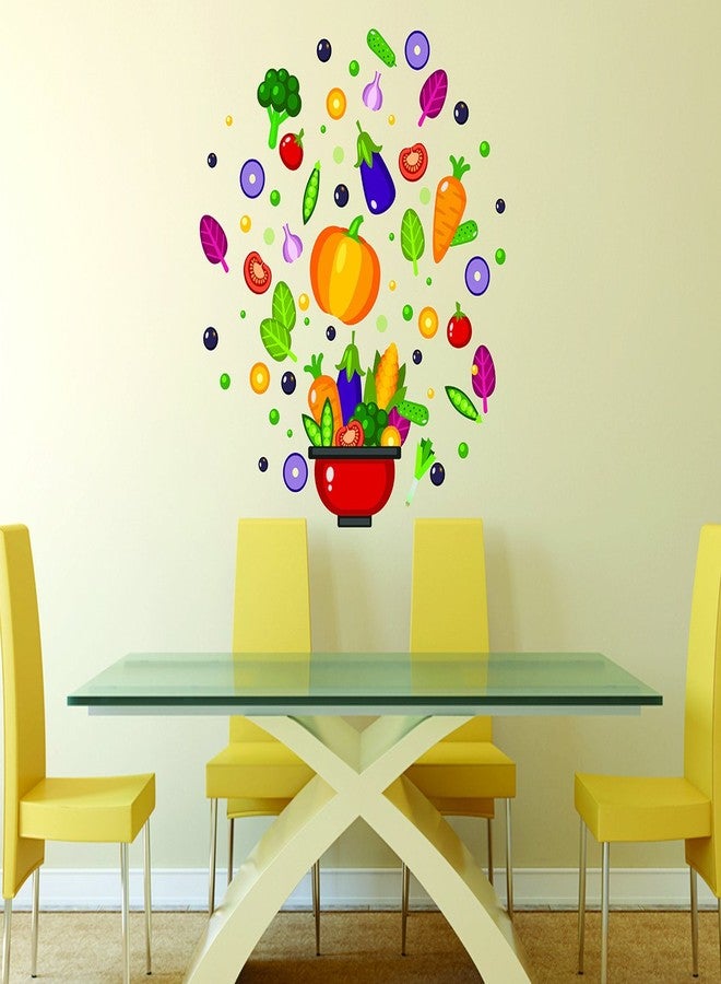 Wallstick Vegetables wallsticker (Vinyl 78 cm x 80 cm) - Image 1