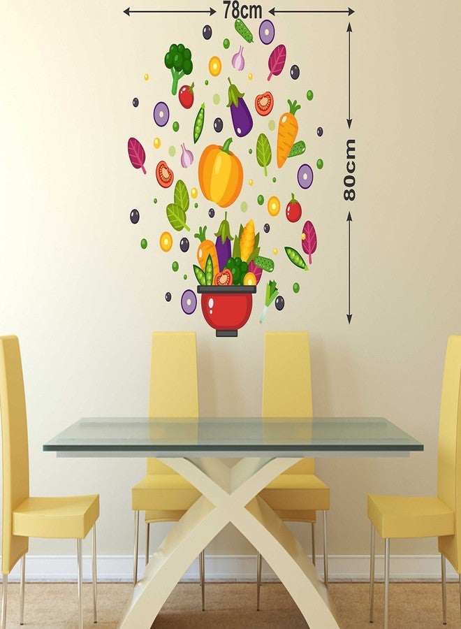 Wallstick Vegetables wallsticker (Vinyl 78 cm x 80 cm) - Image 2
