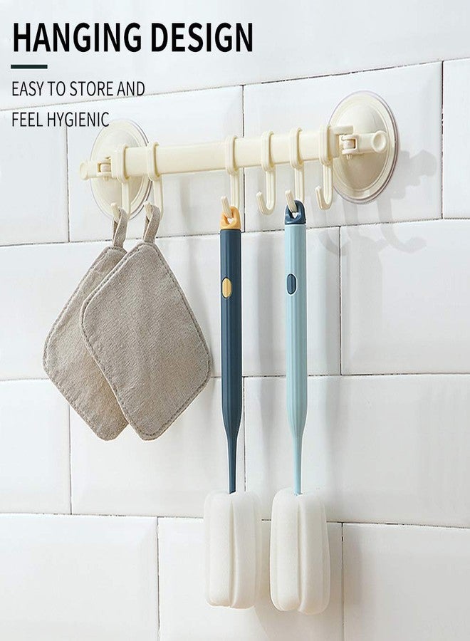 hyndrix Bottle Soft Brush -1Pcs Sponge Bottle Brush Soft and Easy to Clean, Baby Bottle Sponge Brush Can Effectively Remove The Stain Residue On The Bottom of The Cup (Multicolor) - Image 3