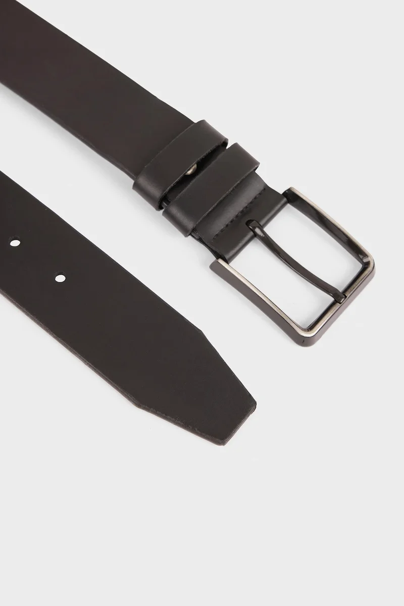 Defacto  Man Rectangle Clasp Faux Leather Denim Belt for Men | Best Price UAE
