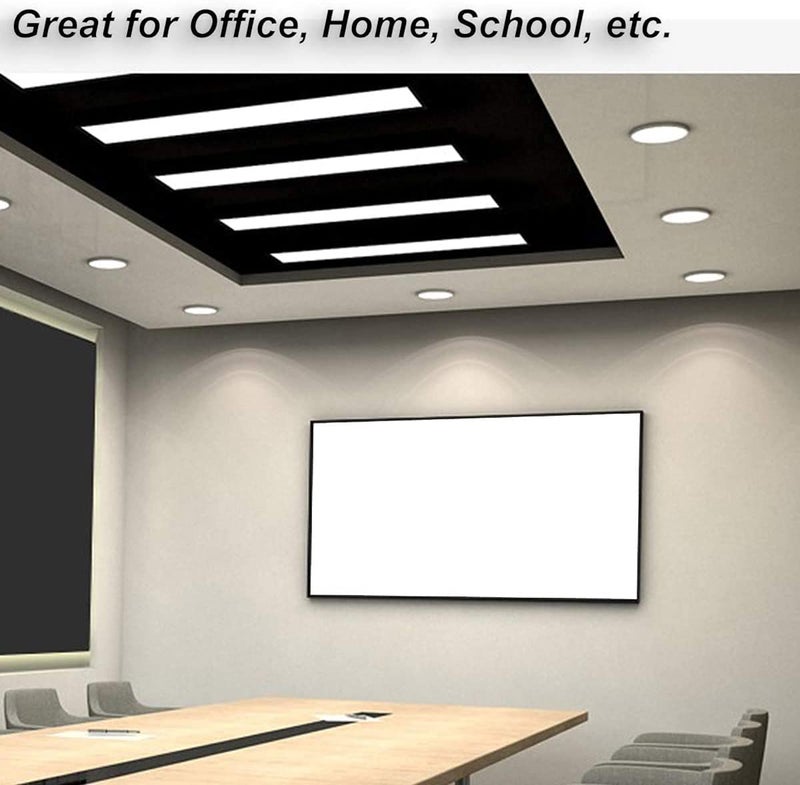 MOIZ 200 inch Large Projector Screen 16:9 Hanging Projection Screen Movie Screen Washable Fold-able Anti-Crease for Office Conference Presentation Theater Party - (Width 447 cm x 257 cm Height) - Image 5