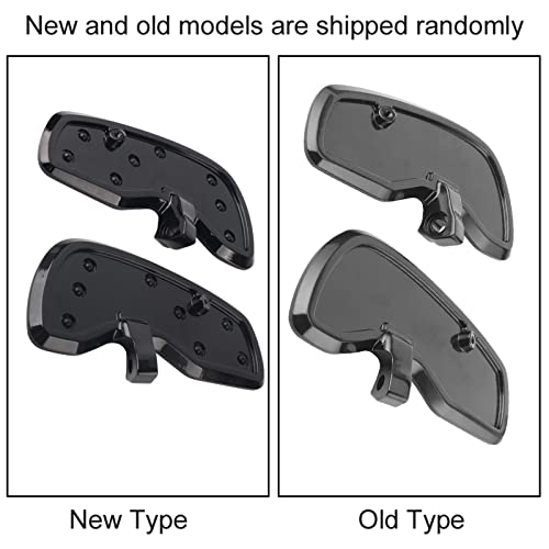 Akozon For Indian Bobber Front Floorboards Aluminum Foot Pegs Footboard for Indian/Sixty/Bobber 2015‑2021(Black) - Image 4