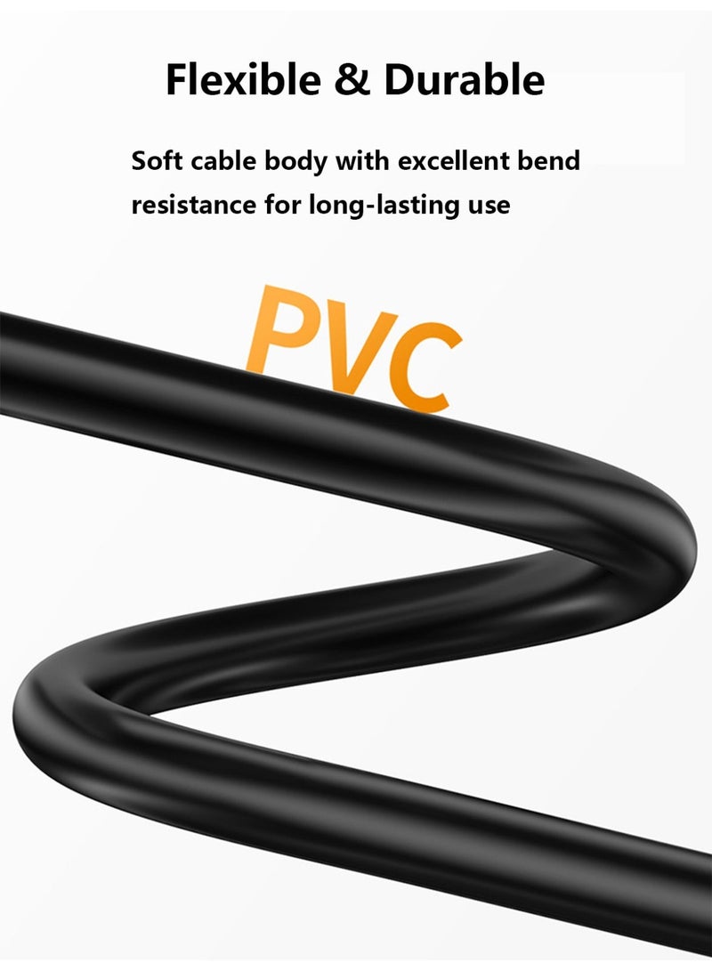 MOLEWHALE 8K HDMI 2.1 Cable - Support 8K@60Hz, 4K@144Hz, 2K@240Hz, 1080P@360Hz, 48Gbps, 3D, HDR, HDCP, eARC, Dolby - Ultra High Speed HDMI Cord for Laptop, Computer, Monitor, Projectors, TV, PS4, PS5, Xbox, Switch, HDTV - Image 3