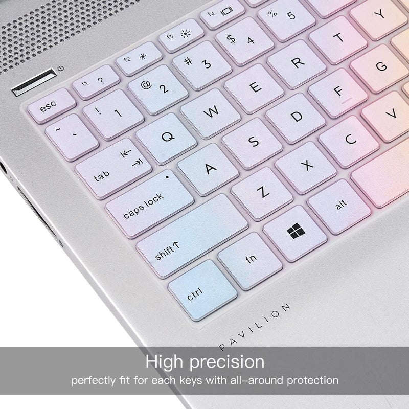 imComor Keyboard Cover for 15.6 17.3 HP Laptop 15-dw 15-dy 15-ef 15-da/db/bs 15t-dw400 15-dw0083wm 15-dy2073dx 15t-dy200 15z-ef2000|HP Envy X360 15m-dr/ds 17-bs/bw/by/ca 17-by4013dx by4623dx 17-by4025nr Skin - Image 3