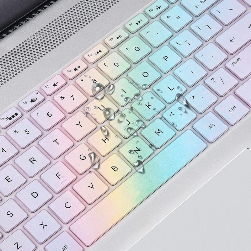 imComor Keyboard Cover for 15.6 17.3 HP Laptop 15-dw 15-dy 15-ef 15-da/db/bs 15t-dw400 15-dw0083wm 15-dy2073dx 15t-dy200 15z-ef2000|HP Envy X360 15m-dr/ds 17-bs/bw/by/ca 17-by4013dx by4623dx 17-by4025nr Skin - Image 4