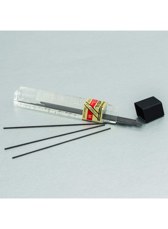 Pentel قلم رصاص بنتل سوبر هاي بوليمر، 0.5 مم، رفيع، H، 144 قطعة من الرصاص (C505-H) - Image 5