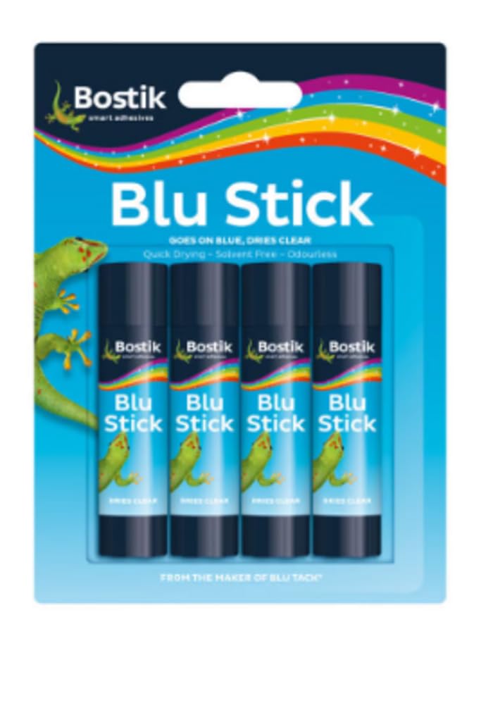 Bostik Blu Stick Glue Sticks - Pack of 12 - Image 1