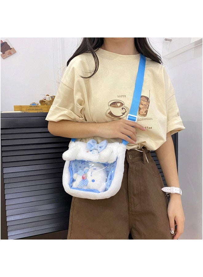 Sanrio Sanrio Cinnamon Accessories, Crossbody Bag, Transparent Children's Bag, Toy Cartoon Bag  - Image 3