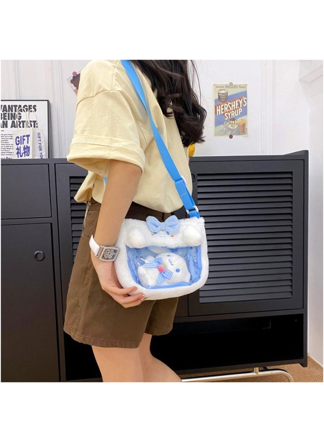 Sanrio Sanrio Cinnamon Accessories, Crossbody Bag, Transparent Children's Bag, Toy Cartoon Bag  - Image 2
