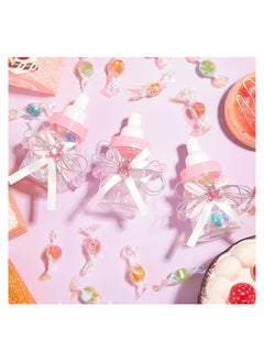 Y&D 24Pcs Baby Shower Feeding Bottle Adorable Favors Bottles for Mini Plastic Bear Candy Box with Ribbon Decoration Favours  - Image 5