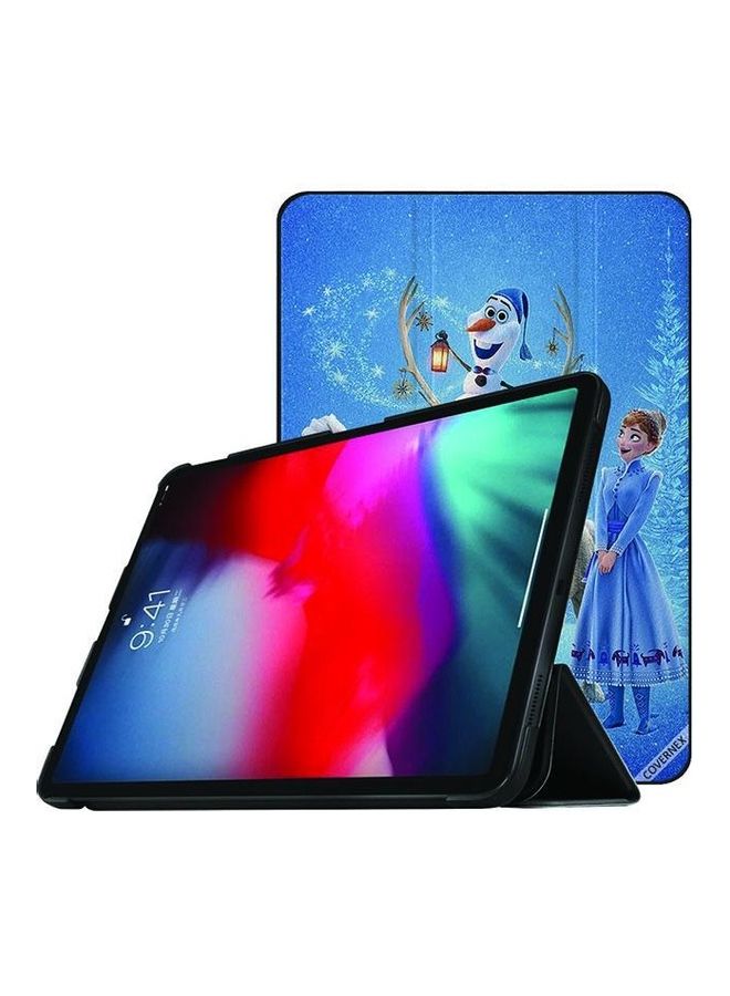 NIBEMINENT Elsa Anna And Olaf Protective Case Cover For Apple iPad Pro 2nd Gen Multicolour - Image 3
