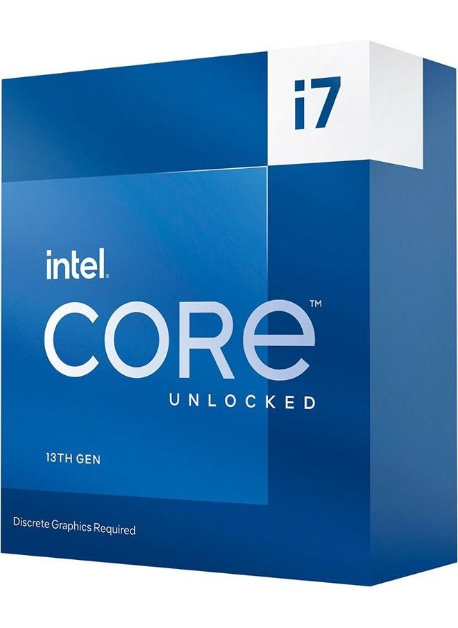 Intel - Intel Core i7-13700KF 3.4 GHz 16-Core LGA 1700 Desktop Processor - Image 1