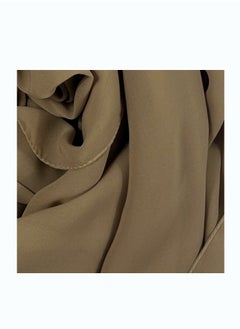 Perfectory PERFECTORY Women Lightweight Solid Chiffon Hijab Shawl Soft Premium Abaya Shawl Wrap Scarves, Long Bridal Hijab Scarf- Platinum Grey  - Image 2