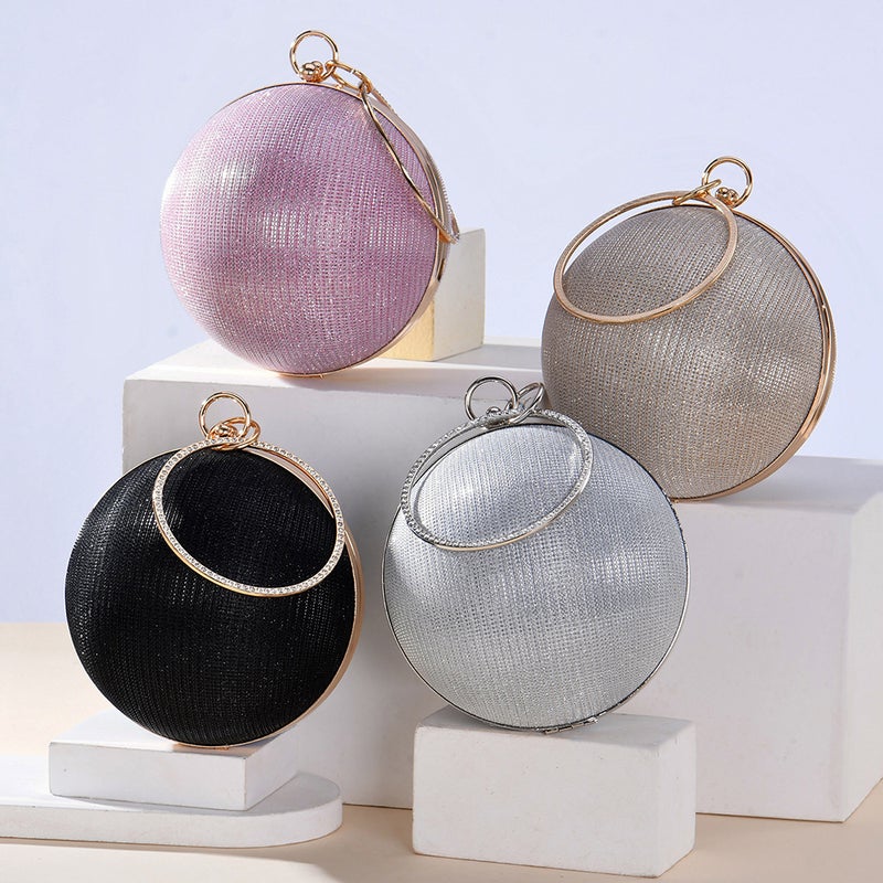 New Women'S Clutch Bag, Sparkling And Luxurious, Fashionable High-End Women'S Handbag, Evening Fashion, Elegant And Urban, Simple Design - Image 2