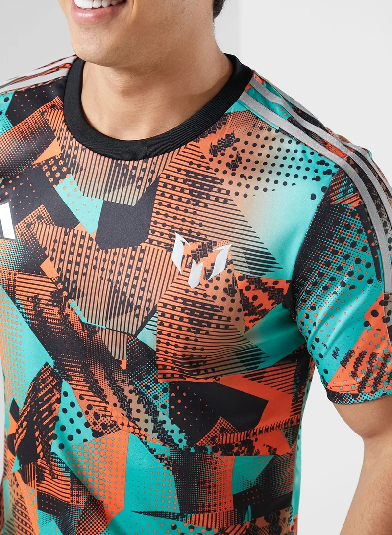 adidas تيشيرت جيرسي بشعار ميسي