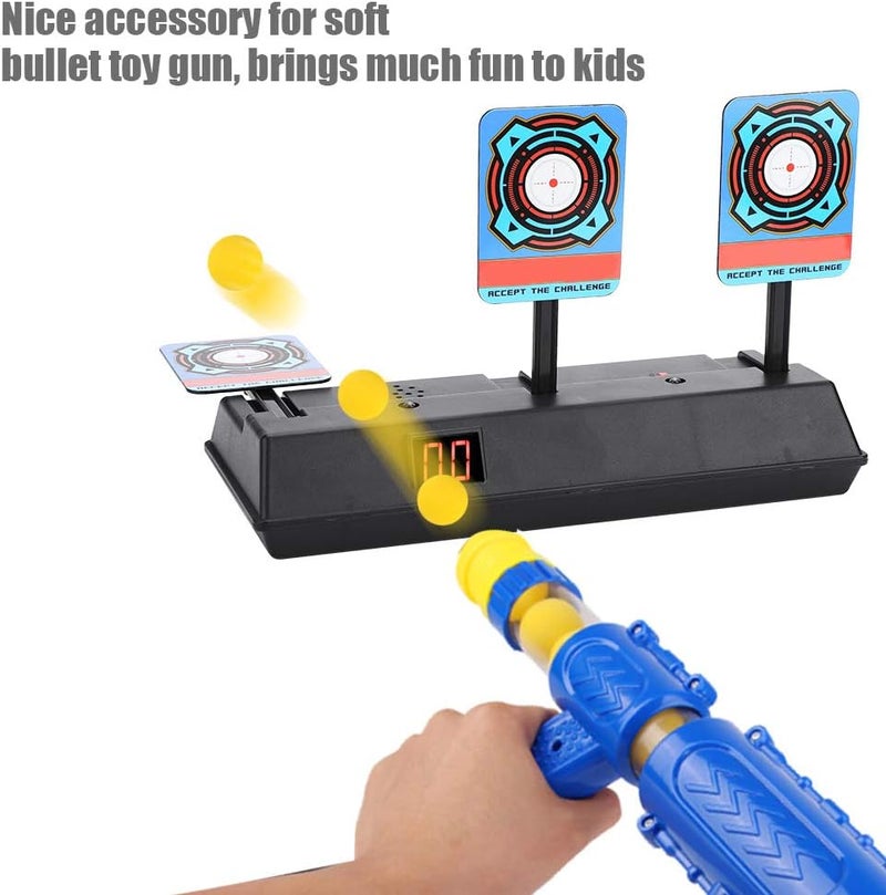 comfrt Digital Shooting Targets with Foam Dart Toy Shooting Blaster for Kids Toy Intelligent Light Sound Effect Scoring Target, Shooting Toys for Age of 5,6,7,8,9,10+ Years Old Kid/Boys/Girls - Image 3