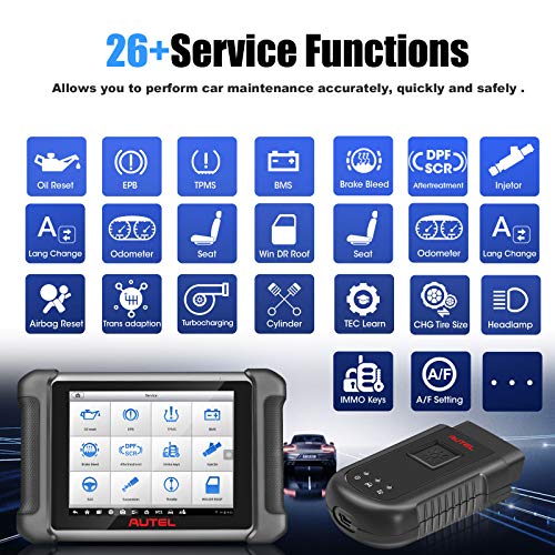 Autel MaxiSYS VCI100 Compact Bluetooth, Maxivci V100 Wireless Diagnostic Interface, Vehicle Communication Interface, Bluetooth Adapter Compatible for MS906BT MK906BT - Image 4