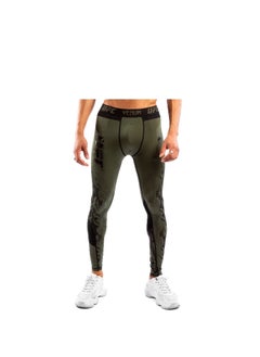 UFC VENUM AUTHENTIC FIGHT WEEK MENS PERFORMANCE TIGHT KHAKI SMALL
