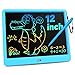 KOKODI 12 Inch LCD Writing Tablet with AntiLost Stylus Erasable Doodle Board Colorful Toddler Drawing Pad Car Travel School Games Toys for 3 4 5 6 7 8 Kids Birthday Gift for Girls Boys Adults Blue - Image 2